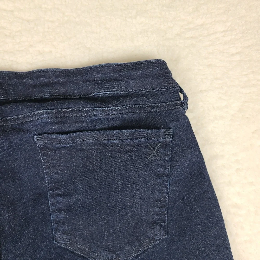 Not Your Daughter Jeans Womens 14 Blue Barbara Boot Cut Dark Wash NYDJ Denim